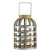 Decorative Lantern with Handle, Wooden Lantern for Indoor Outdoor, Home Garden Wedding