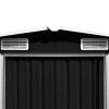 Garden Shed 101.2"x192.5"x71.3" Metal Anthracite