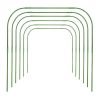 Garden Mesh Netting Kit With 8.2x25.9FT Ultra Fine Screen Mesh 12 Clips 6Pcs Garden Hoops Greenhouse Raised Bed Plant Covers Garden Barrier For Vegeta