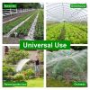 Garden Mesh Netting Kit With 8.2x25.9FT Ultra Fine Screen Mesh 12 Clips 6Pcs Garden Hoops Greenhouse Raised Bed Plant Covers Garden Barrier For Vegeta