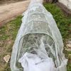Garden Mesh Netting Kit With 8.2x25.9FT Ultra Fine Screen Mesh 12 Clips 6Pcs Garden Hoops Greenhouse Raised Bed Plant Covers Garden Barrier For Vegeta
