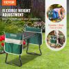 VEVOR Garden Kneeler and Seat, 330 lbs Load Capacity, 8" EVA Wide Pad, Foldable Garden Stool, Kneeling Bench for Gardening with Tool Bag