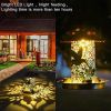 Solar Bird Feeder Hollow Waterproof Hanging Bird House With Lamps Ideas Gift For Bird Lovers Outdoor Garden Backyard Decoration