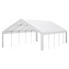 20x32FT Party Tent Heavy Duty, Large Wedding Event Shelters with 3 Storage Bags & Removable Sidewalls
