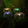Solar Jellyfish Lights; Color Gradient Waterproof Solar Jellyfish Light Courtyard Garden; Various Festivals; Christmas And New Year's Day Decorations;