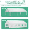 20x32FT Party Tent Heavy Duty, Large Wedding Event Shelters with 3 Storage Bags & Removable Sidewalls