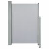 Patio Retractable Side Awning 47.2"x118.1" Gray