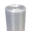 Hardware Cloth 1/4 inch 36in x 100ft 23 Gauge, Hot-dip Galvanized After Welding Chicken Wire Fence Roll Garden Plant Welded Metal Wire Fencing Roll