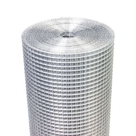 Hardware Cloth 1/4 inch 36in x 100ft 23 Gauge, Hot-dip Galvanized After Welding Chicken Wire Fence Roll Garden Plant Welded Metal Wire Fencing Roll