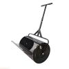 Compost Spreader Peat Moss Spreader with Upgrade T Shaped Handle for Planting Seeding Durable Lightweight Metal Mesh Spreader for Lawn Garden Care Man
